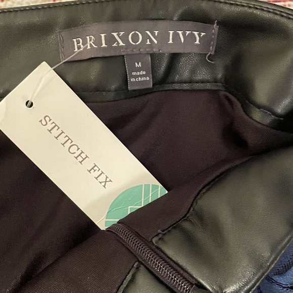 NWT | Brixon Ivy | Cyndi Lace Pencil Skirt | Blue | Size M - Picture 6 of 8